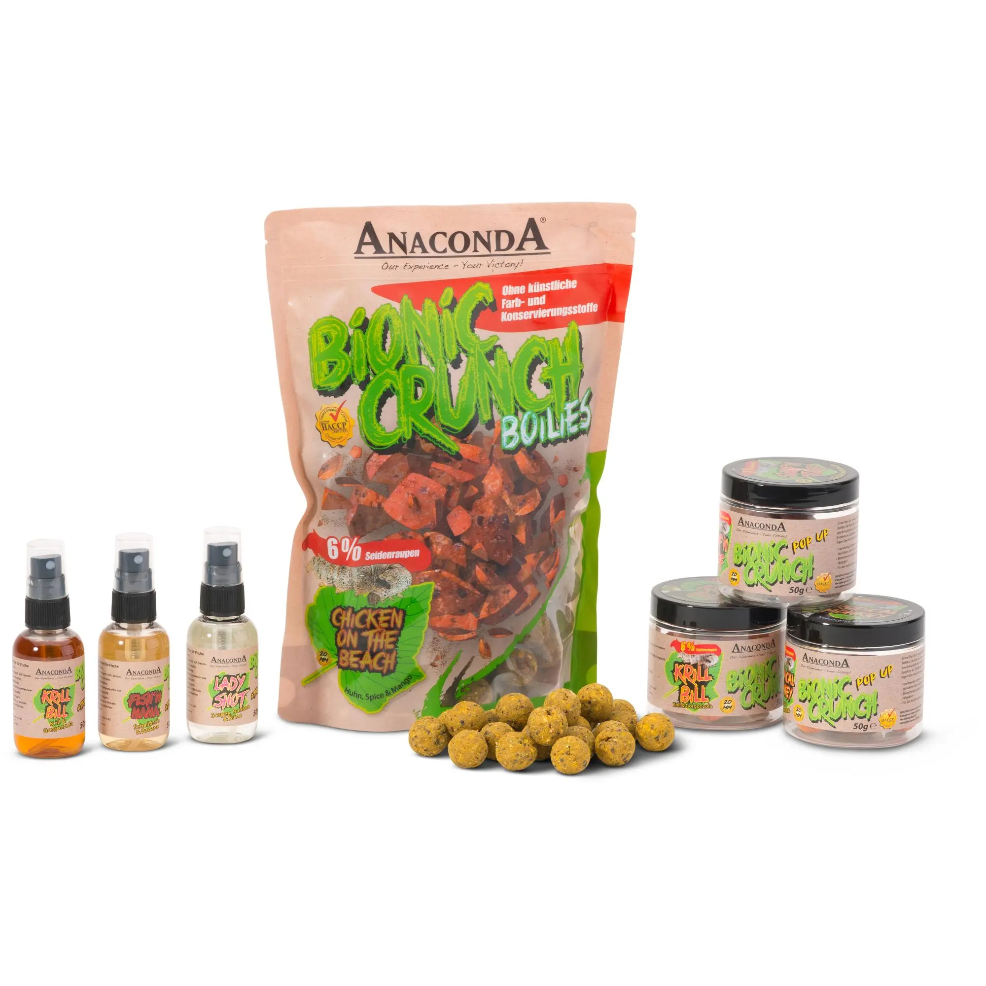 Anaconda Bionic Crunch Pop Up's 20mm RobinsCrab 5 Anaconda Bionic Crunch Pop Up's 20mm RobinsCrab – Bild 3