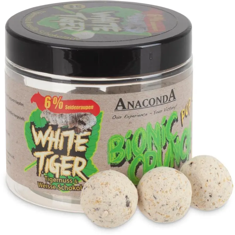 Anaconda Bionic Crunch Pop Up's 20mm WhiteTiger 3 Anaconda Bionic Crunch Pop Up's 20mm WhiteTiger