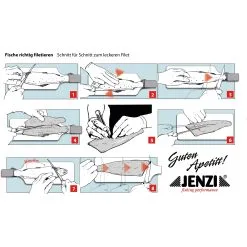 Jenzi Fishing Knife / Fish Scaler -Günstiges Ködergeschäft angelmesser fischschupper 2