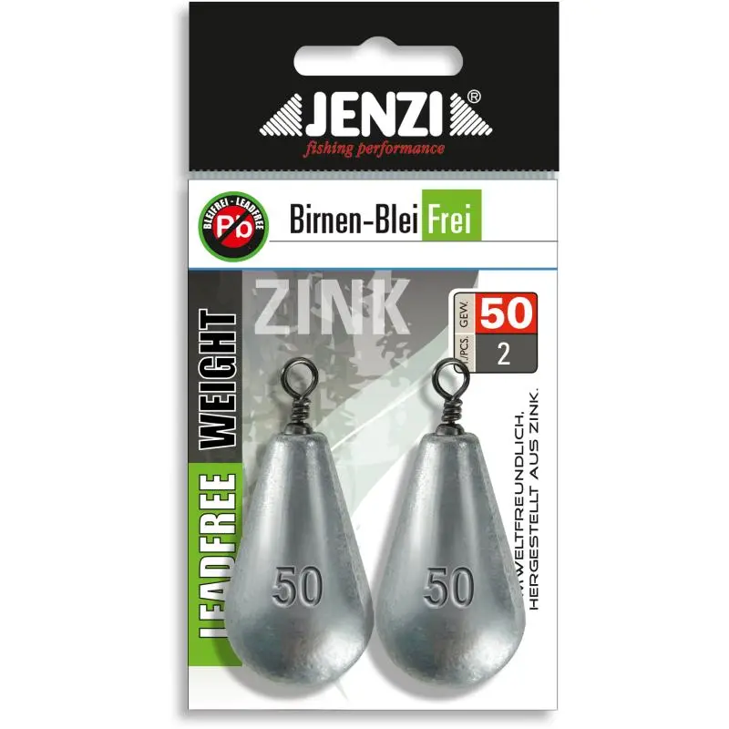 Jenzi Lead-FREE Pears, 2 / SB, 50g. 3 Jenzi Lead-FREE Pears, 2 / SB, 50g.
