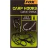 Fox Carp Hooks Curve Shank Size 4