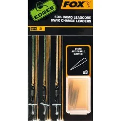 Fox Edges Ready Tied Camo Leadcore Leaders