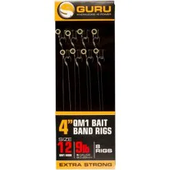 GURU Bait Bands QM1 Ready Rig 4 "0.22 / Size 12