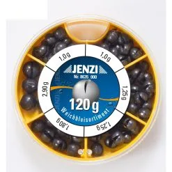 JENZI Lead Shot Can, Coarse 120g Content.