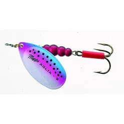 Meps Mepps Aglia Trout Design Spinner Rainbow Trout Size. 3