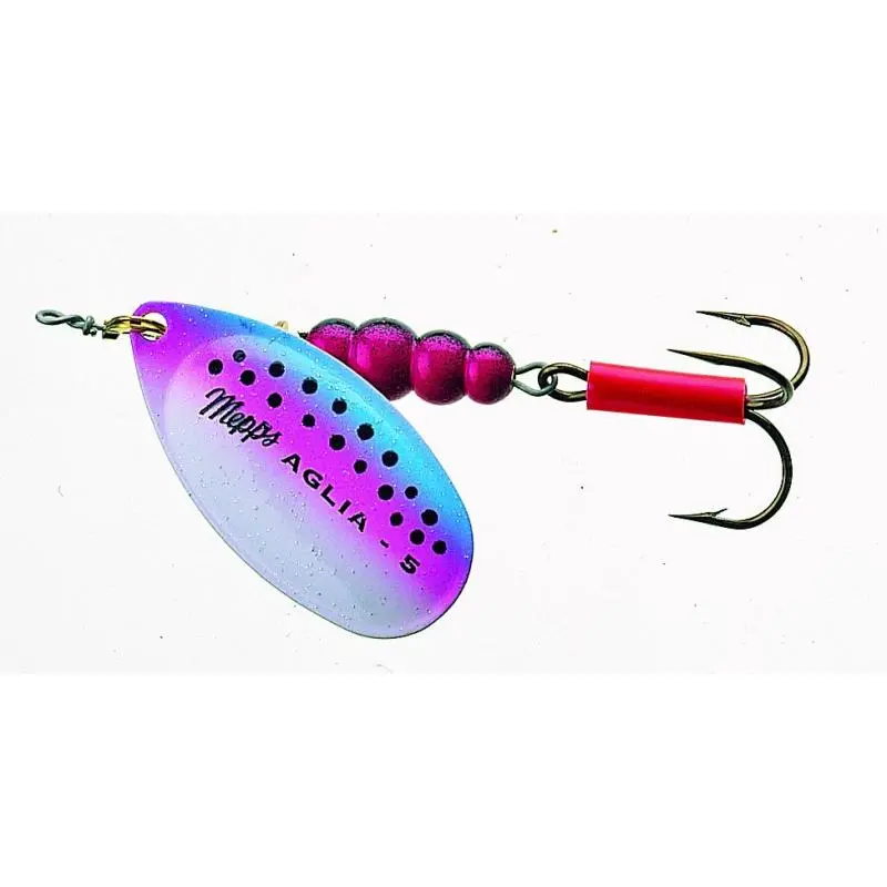 Meps Mepps Aglia Trout Design Spinner Rainbow Trout Size. 3 3 Meps Mepps Aglia Trout Design Spinner Rainbow Trout Size. 3