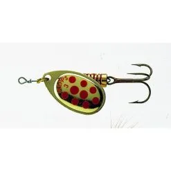 Meps Mepps Aglia With Dots Gold/red Gr. 2