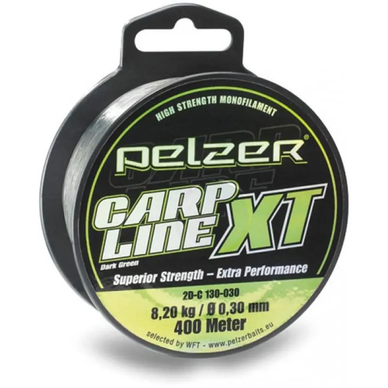 Pelzer Carp Line XT, 1200m, 0,40 Dark Green 3 Pelzer Carp Line XT, 1200m, 0,40 Dark Green