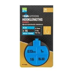 Preston Revaluation Hooklengths - N30 Size 14