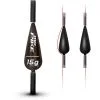 Quantum 6g Mr. Pike Slide Sinker Lead-free Black 3 Pieces