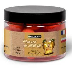 Radical Beer & BBQ Neon Pop Ups Ø 16mm / 20mm Neon Orange 50g