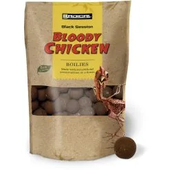 Radical Bloody Chicken Boilie Ø 16mm Red / Brown 1kg