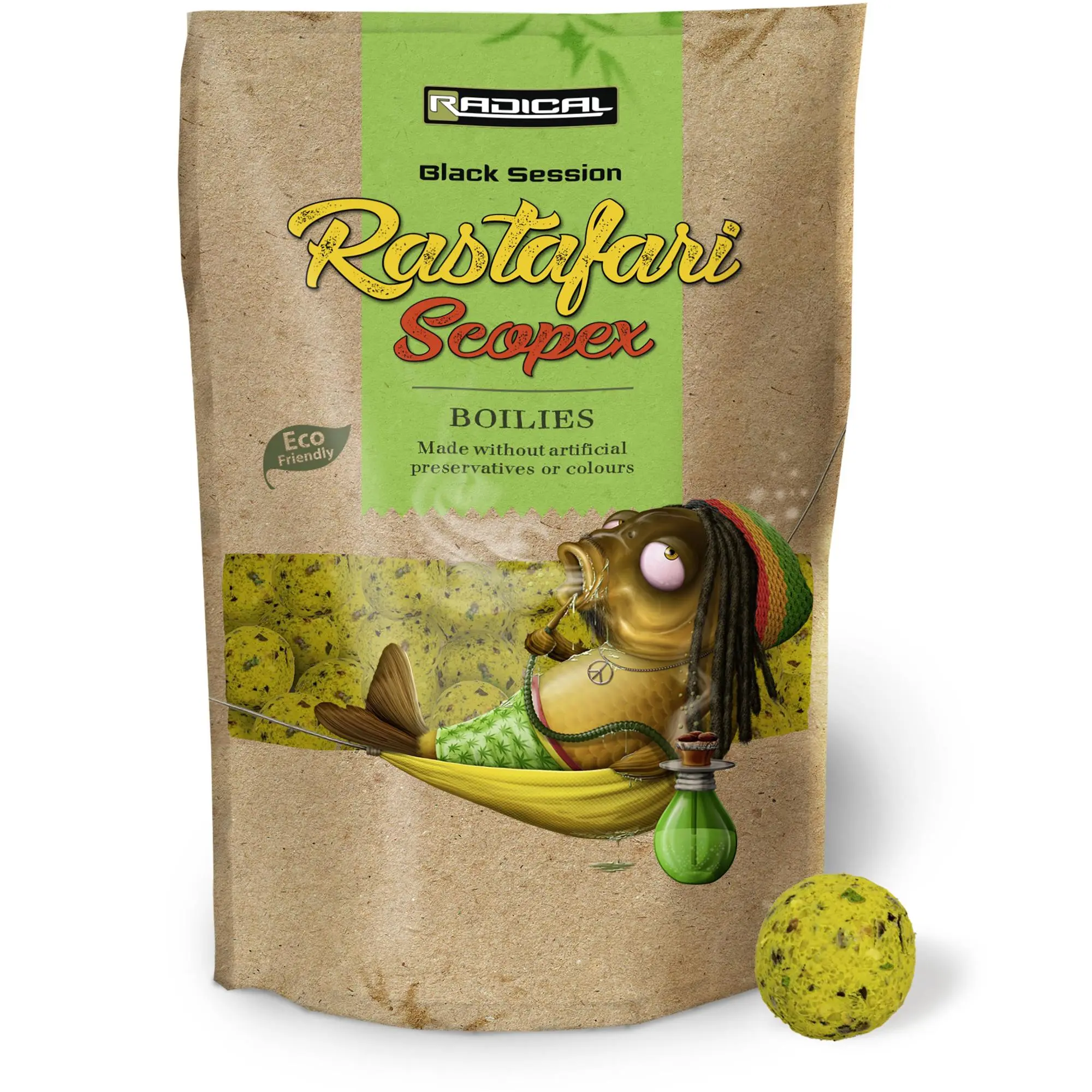 Radical Rastafari Scopex Boilie Ø 16mm Yellow 1kg 3 Radical Rastafari Scopex Boilie Ø 16mm Yellow 1kg