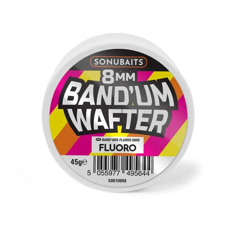 Sonbaits Sonubaits Band'Um Wafters - Fluoro 8mm 3 Sonbaits Sonubaits Band'Um Wafters - Fluoro 8mm