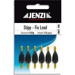 Jenzi Stipp-Fix-Lead Drop Lead With Silicone Tube Number 6 Pcs / SB 4,0 G